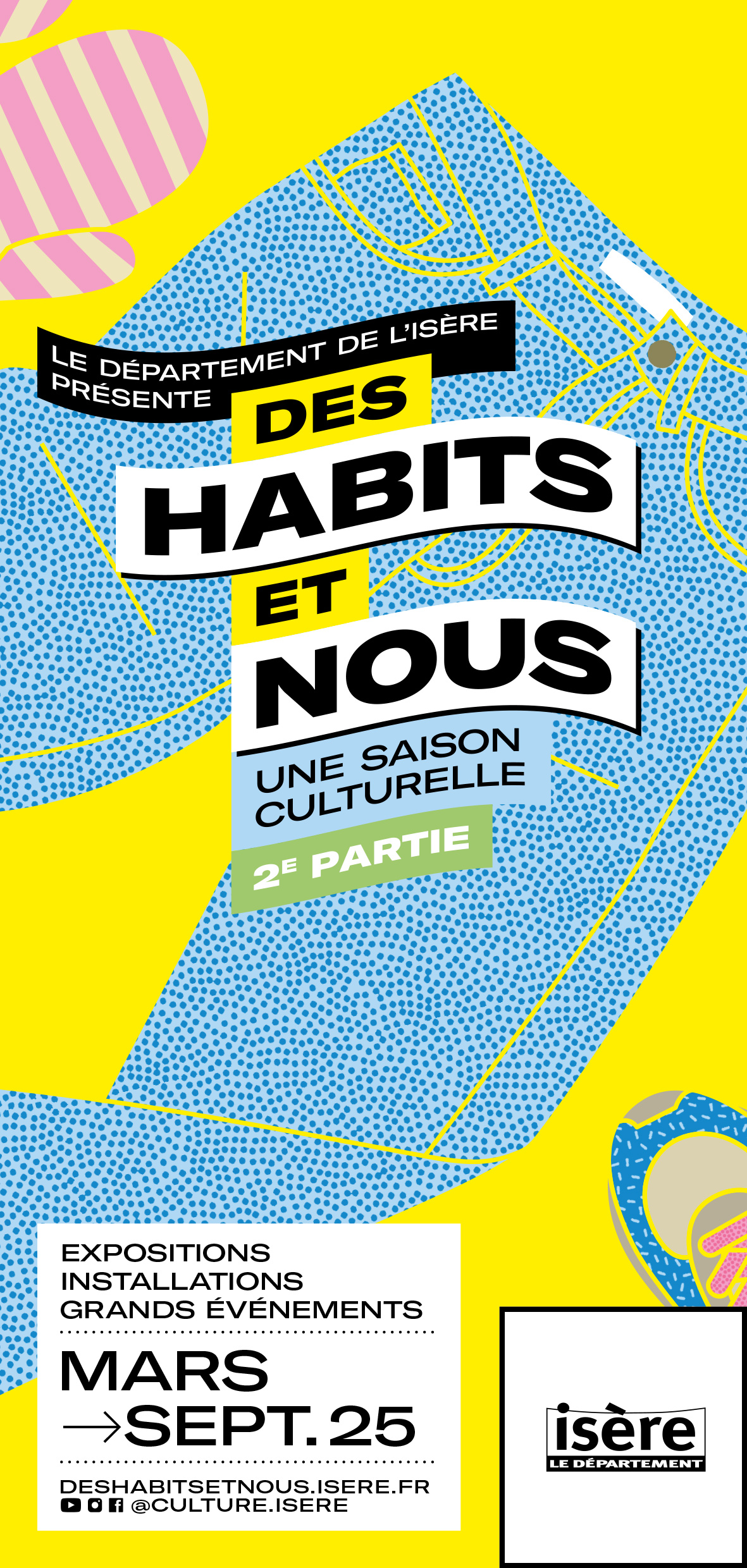 Des habits et nous une saison culturelle 2ème partie mars septembre 2025