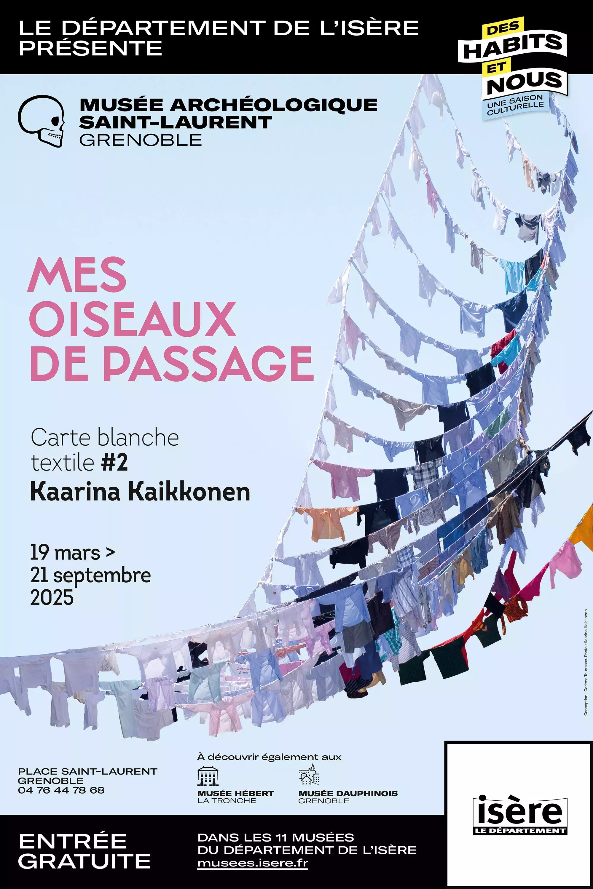 MAG Mes oiseaux de passage carte blanche Kaarina Kaikkonen